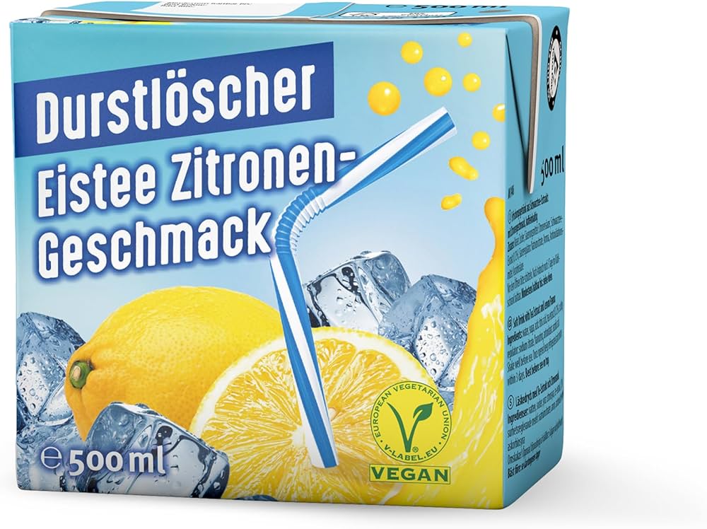 Durstloscher Eistee Zitronen Geschmack 500ml