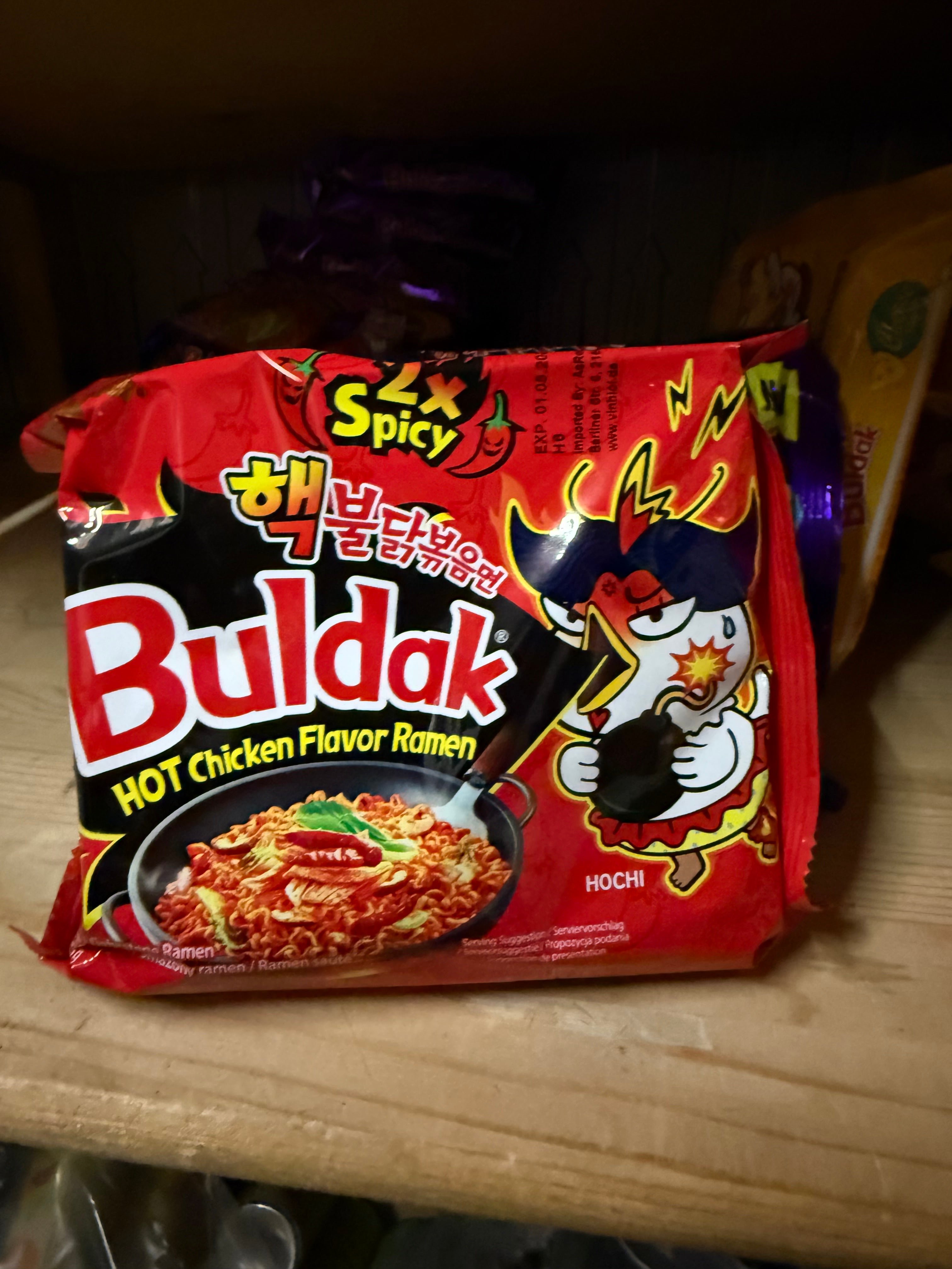 Buldak rood 4v1€ overdatum!