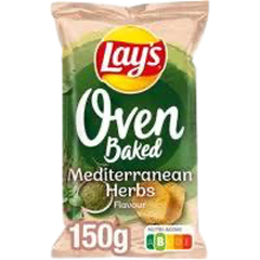 Lays Oven Baked Mediterraan Herbs 150g-1