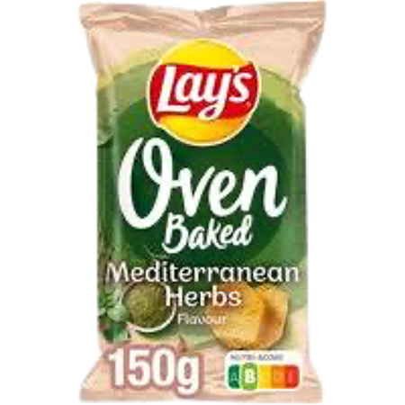 Lays Oven Baked Mediterraan Herbs 150g