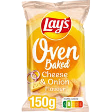 Lays Oven Baked Cheese Onion 150g-1