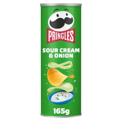 Pringles Sour Cream & Onion 165g-1