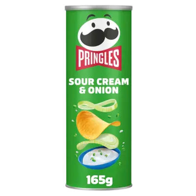 Pringles Sour Cream & Onion 165g-1