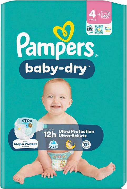 Pampers Maat 4 45 stuks