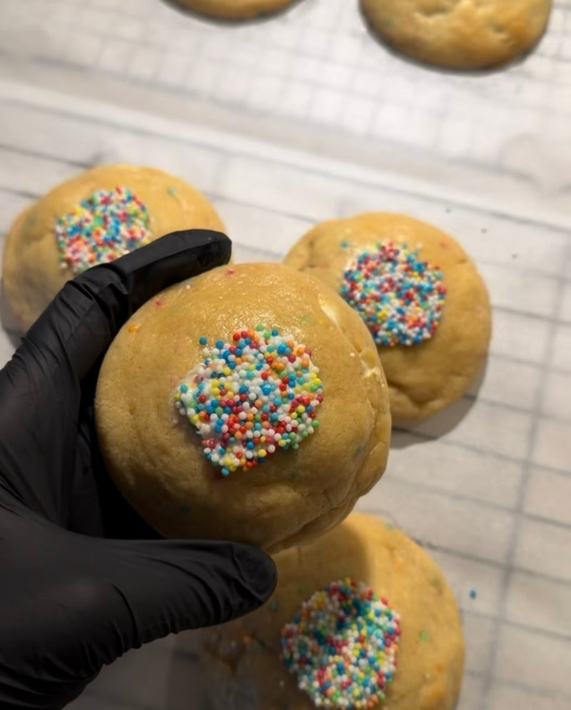 Dot cake cookie met cream cheese filling-1