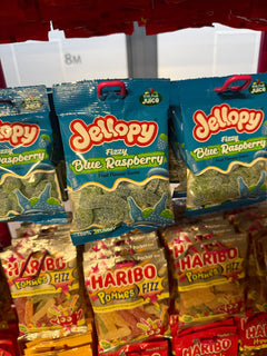Jellopy Blue Raspberry fizzy 80g-1