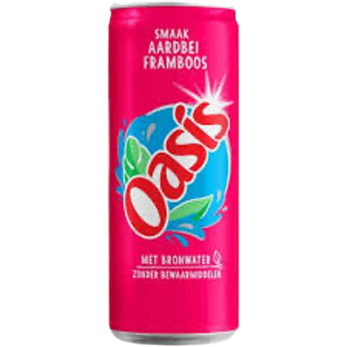 Oasis Aarbei Framboos 330ml