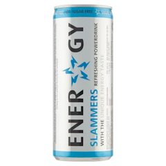 Slammers Energy Zero Sugar 250ml-1