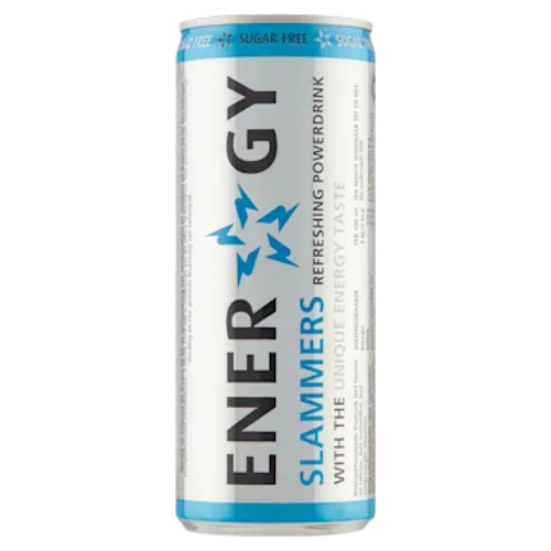 Slammers Energy Zero Sugar 250ml-1