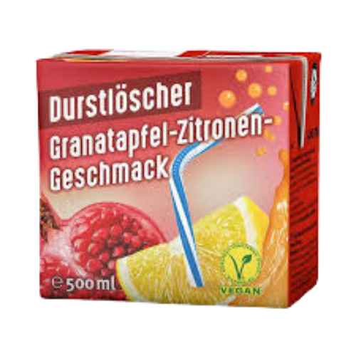 Durstlöscher Granaatappel Citroen 500ml