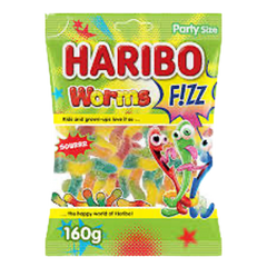 Haribo Worms Fizz 80g-1