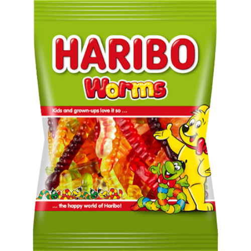 Haribo Jelly worms 75g-1