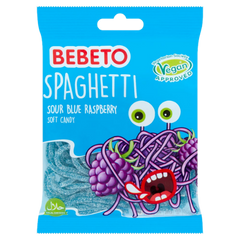 Bebeto Spaghetti Blueberry 80g-1