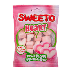 Sweeto Marshmallow Heart 140g-1
