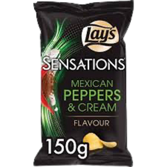 Lays Sensations Mexican Peppers & Cream 150g-1