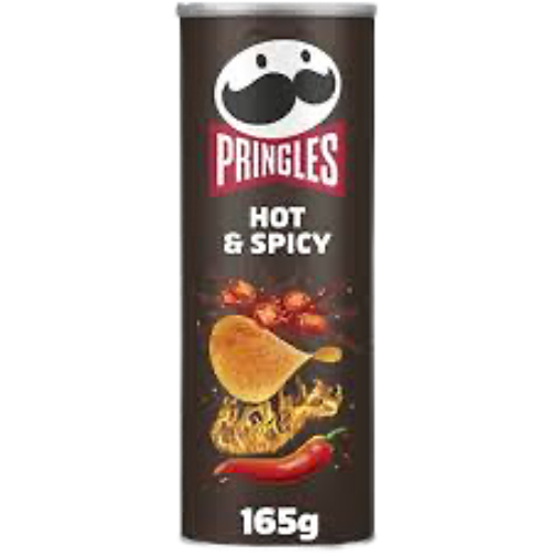 Pringles Hot & Spicy 165g-1