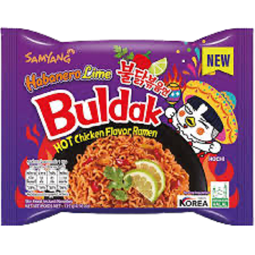 Buldak Habanero Lime 135g-1