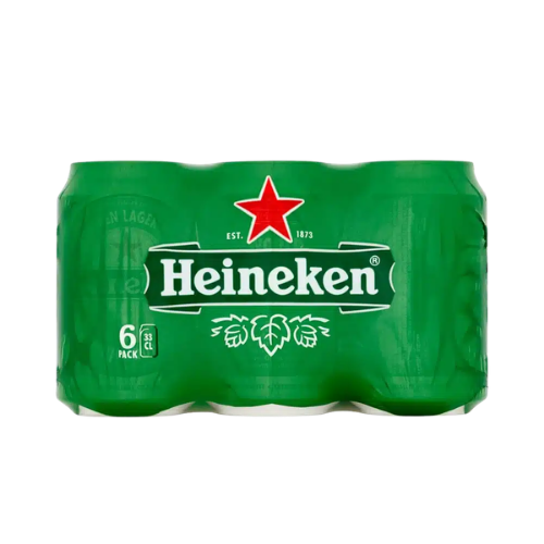 6x Heineken blik 330ml-1