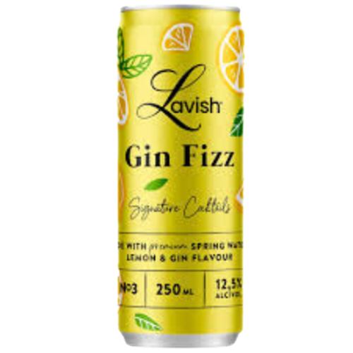Lavish Gin Fizz 250ml-1