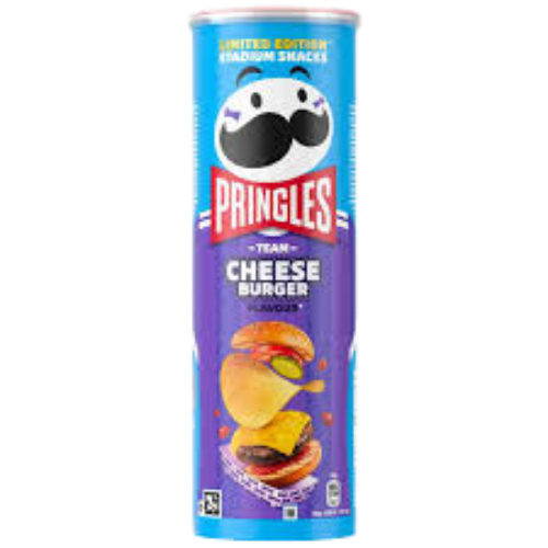 Pringles Cheese Burger Flavour 165g