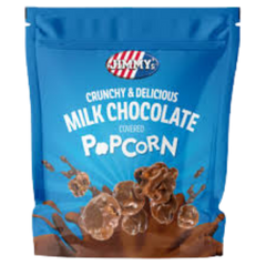 Jimmys Milk Chocolade Popcorn 120g-1
