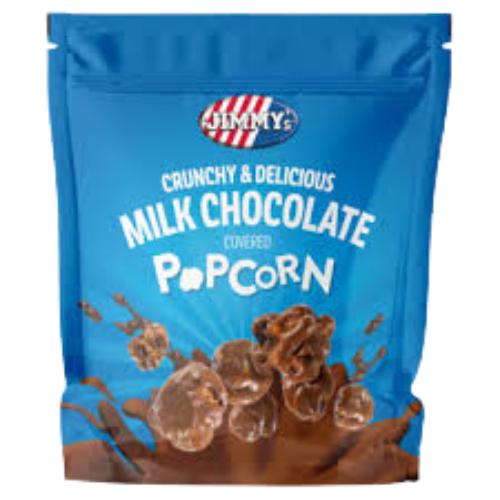 Jimmys Milk Chocolade Popcorn 120g-1