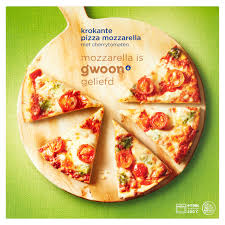 Gwoon Mozzerella met cherry tomaatjes pizza