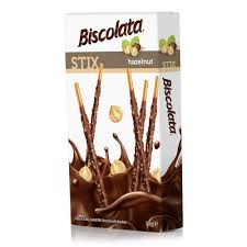 Biscolata stix hazelnut 32g